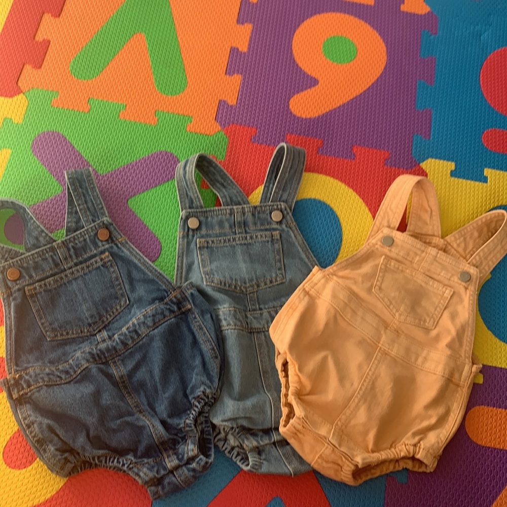 Infant rompers - 16$ each or all three for $35!!!